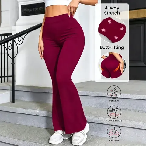 Schlaghose Yoga-Leggings
