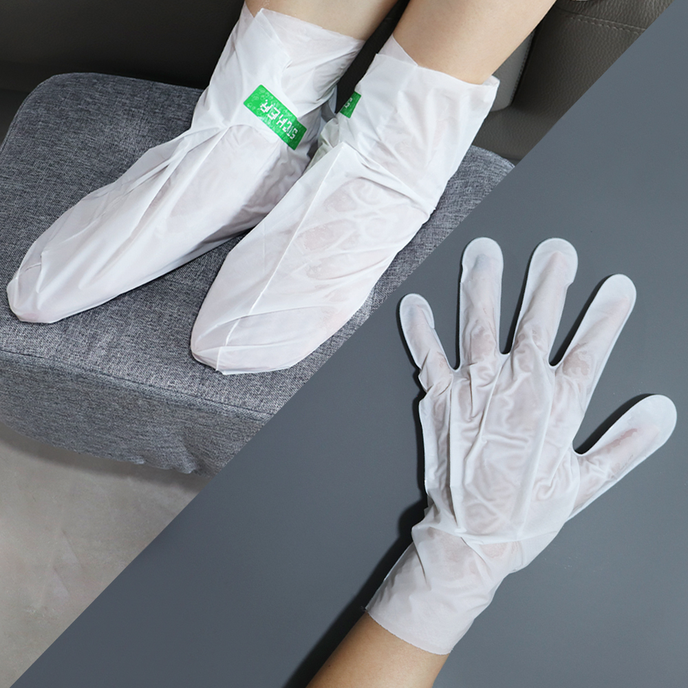 Fuß- und Handmasken-Set mit Socken