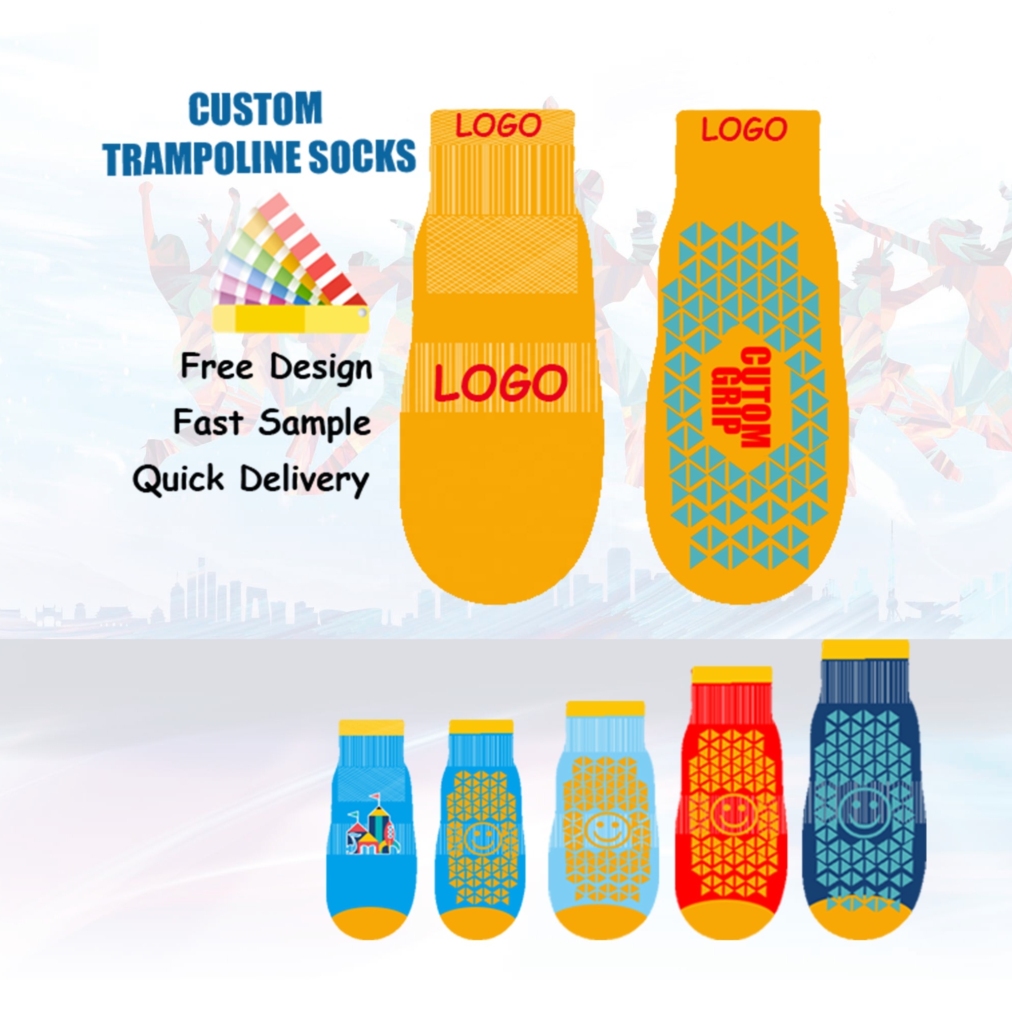 Trampolin-Stoppersocken 2
