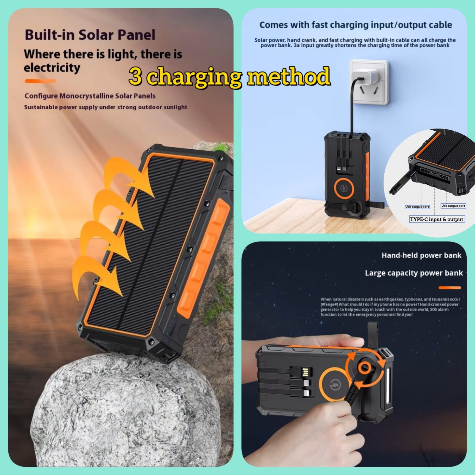 3-in-1 Ladestation kabellos 2