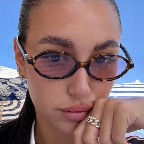 Leoparden-Sonnenbrille
