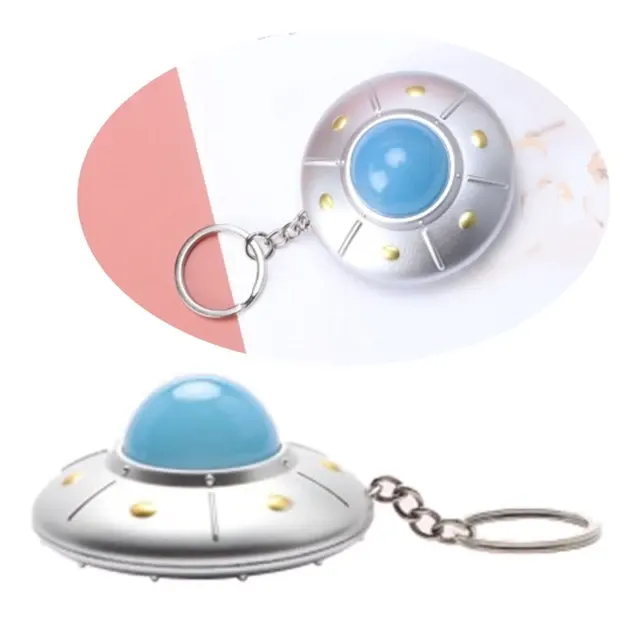 UFO-Schlüsselanhänger mit LED 1