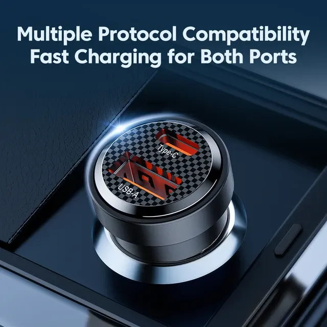 33W Auto-Ladegerät mit USB-C Schnellladung 4