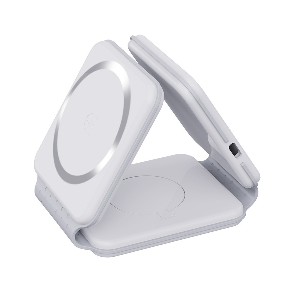 15W Magnet-Ladestation für Handy und Ohrhörer