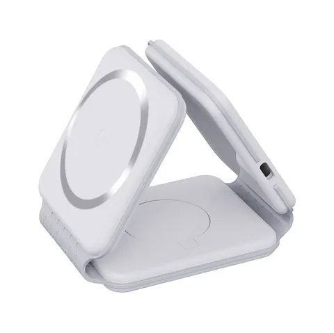15W Magnet-Ladestation für Handy und Ohrhörer
