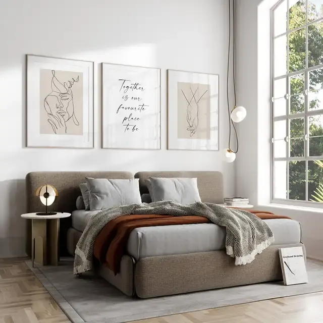 Schlafzimmer-Wandbild 4