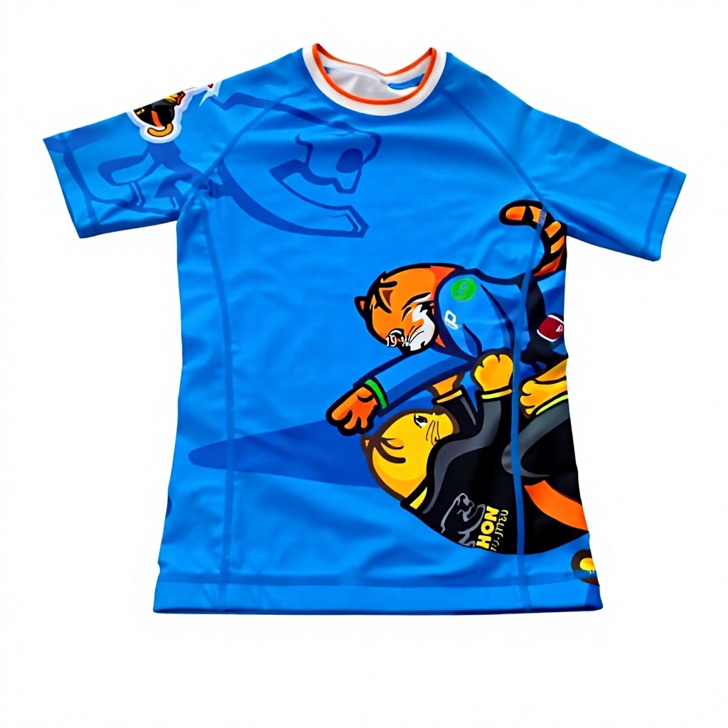 Langarm BJJ Rashguard Herren MMA Kompression 3