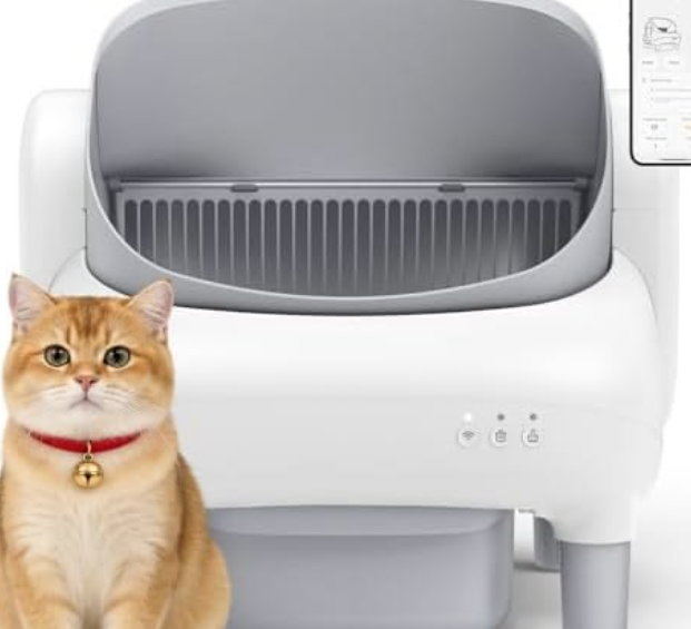 Leiser selbstreinigender Katzenstreu-Automat 2