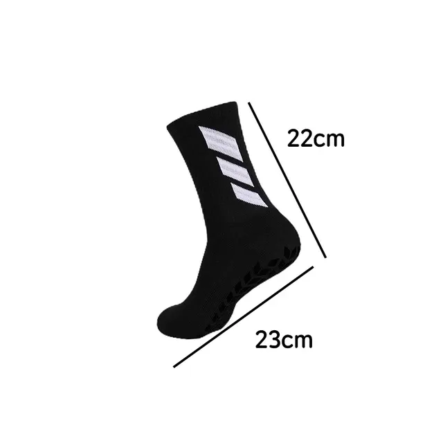 Antirutsch-Fußballsocken mit Klebepunkten, 1-3 Paar 4