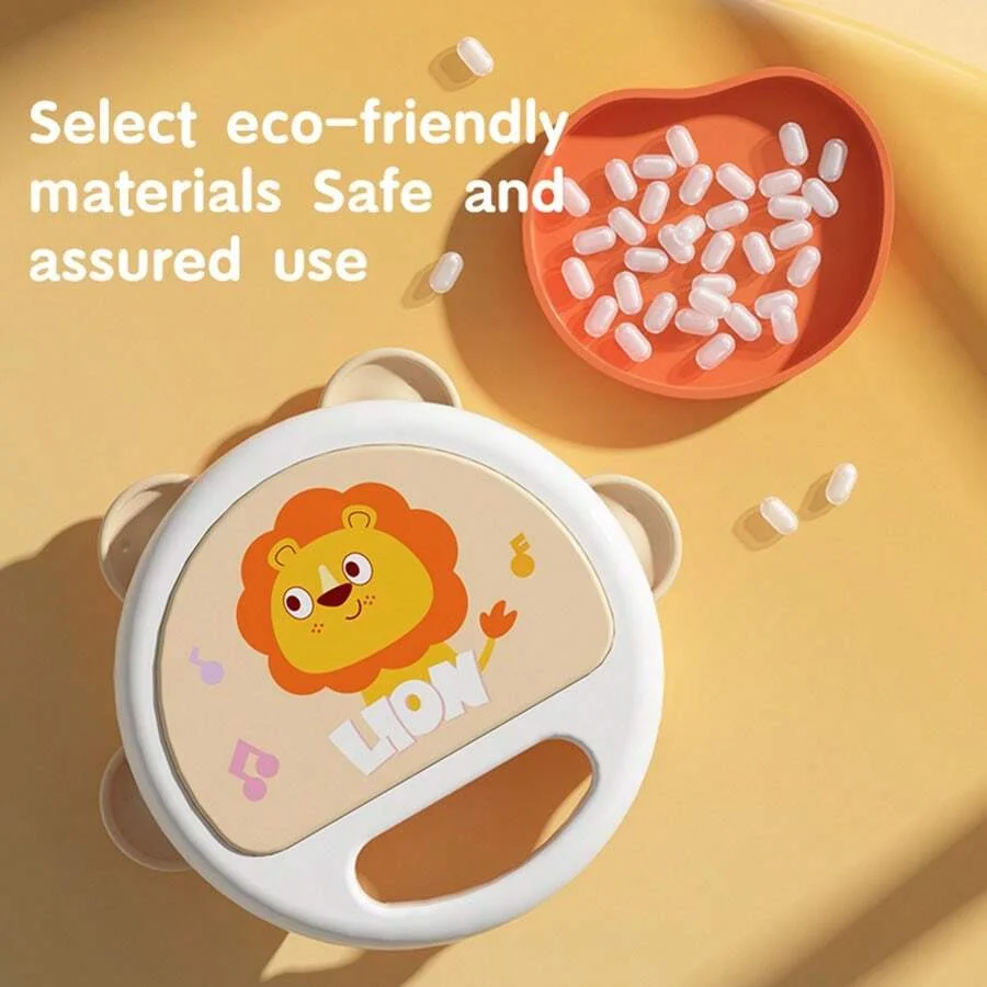 Zartes Baby-Handtamburin für Kinder 4