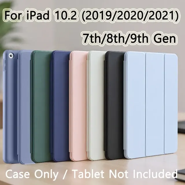 Magnetische iPad 7/8/9 Flip-Hülle mit Silikonrückschale 2