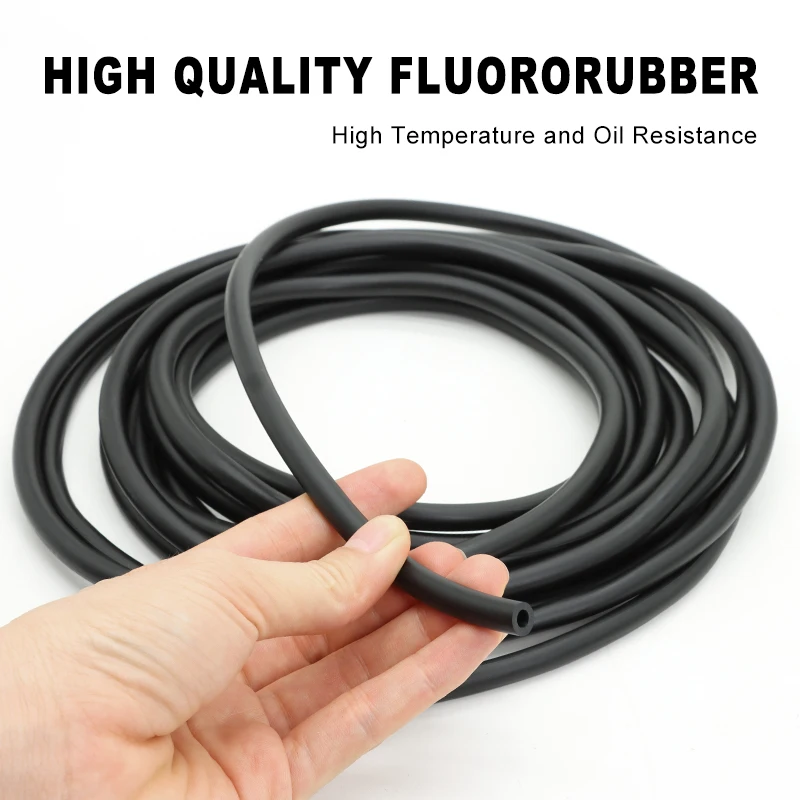 Hochtemperatur-FKM-Viton-Schlauch, ölbeständig, Innendurchmesser 2–25 mm 2