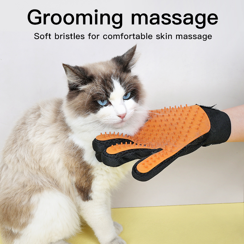 Massage-Fellhandschuh für Haustiere 3