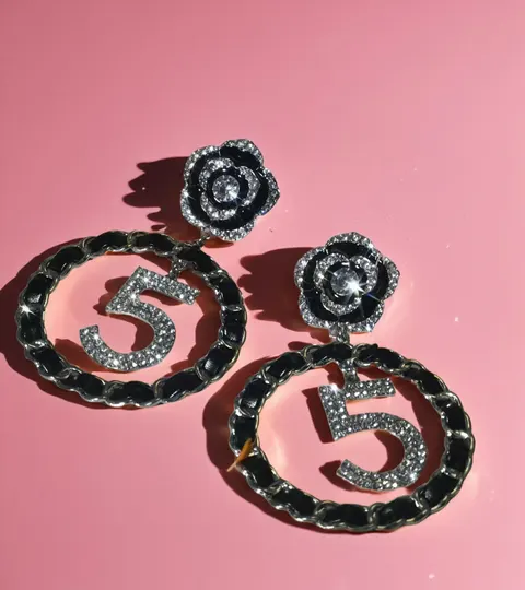 Geflochtene Lederohrringe Statement Schmuck