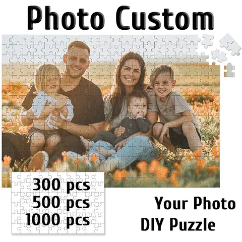 Personalisiertes Holzpuzzle