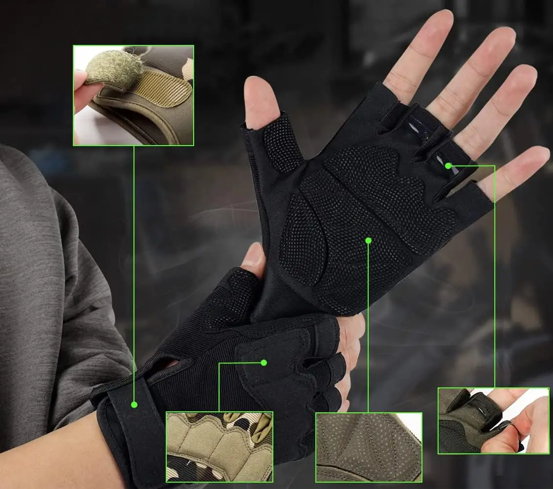 Fingerlose Handschuhe 3