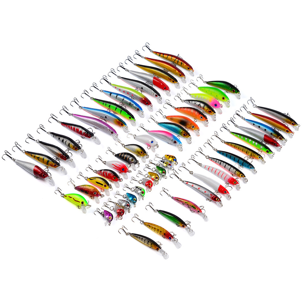 56-teiliges Minnow-Wobbler-Set Schwimmend 3