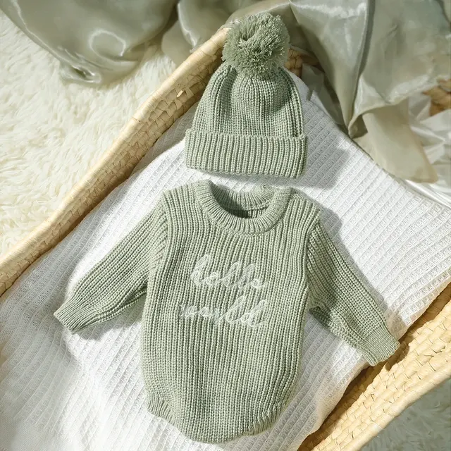 Strick-Baby-Strampler 3