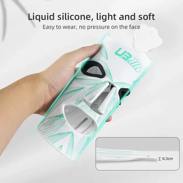 Tragbare LED-Gesichtsmaske 3