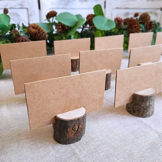 Holz-Tischkartenhalter 4