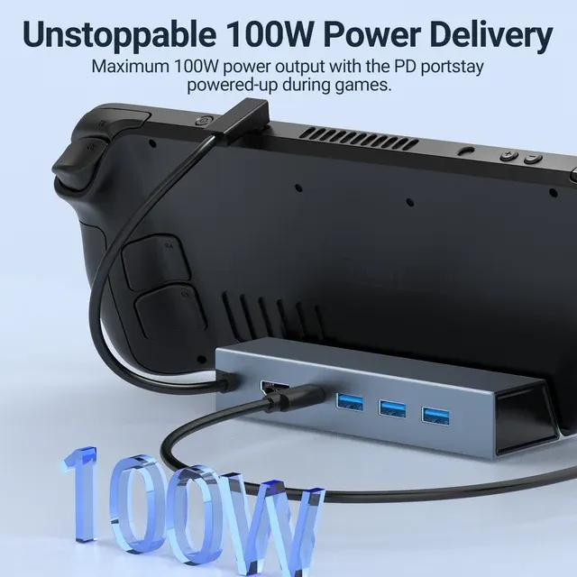 5-in-1 USB-C-Dockingstation mit 4K HDMI 4
