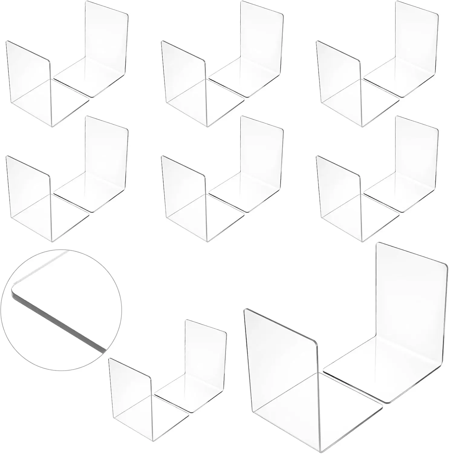 Acryl-Buchstützen