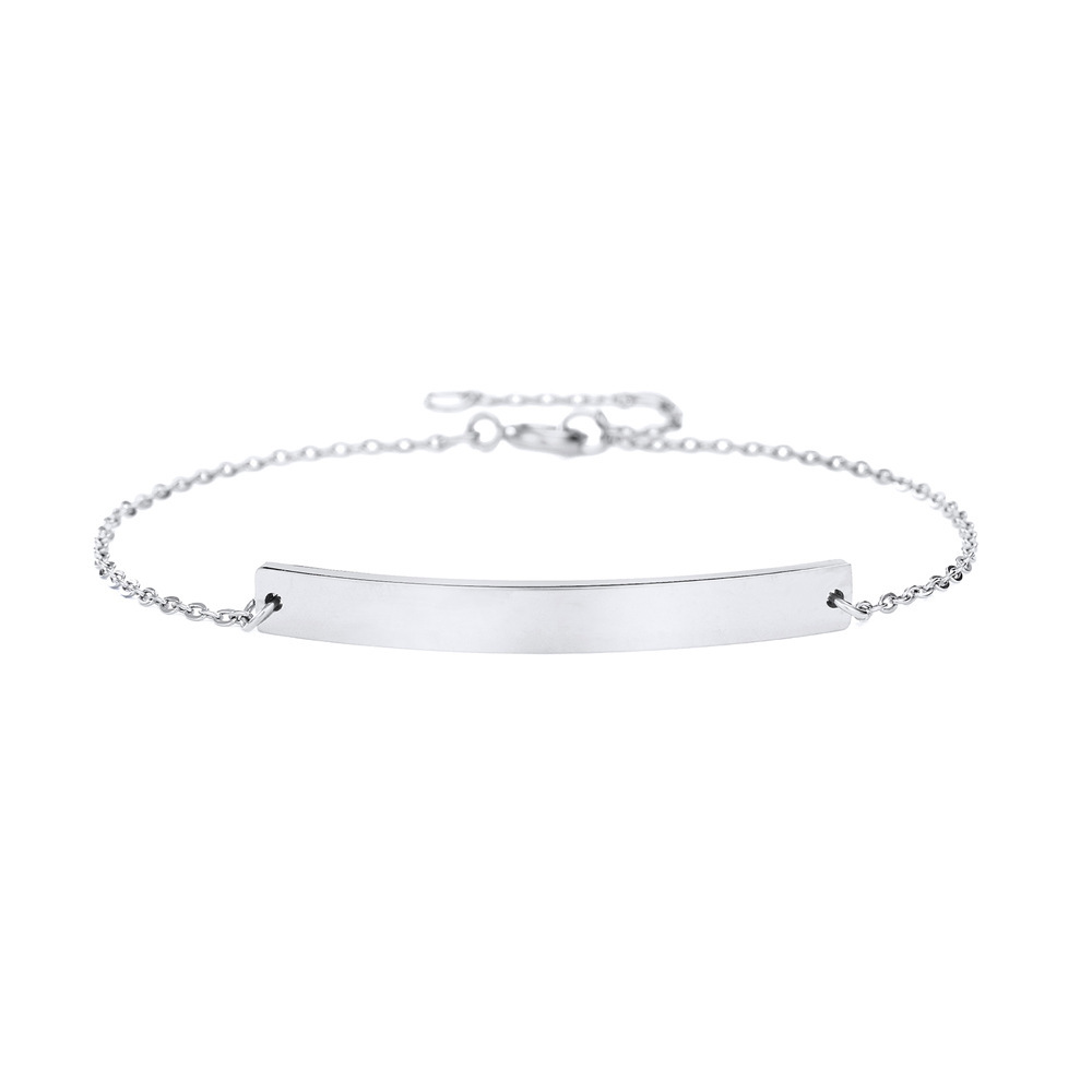 Edelstahl Gliederarmband Paar, 18K vergoldet 3