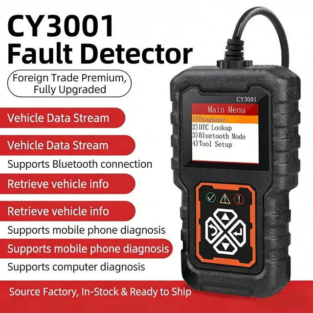 Auto-Diagnosegerät mit Spannungstester 4