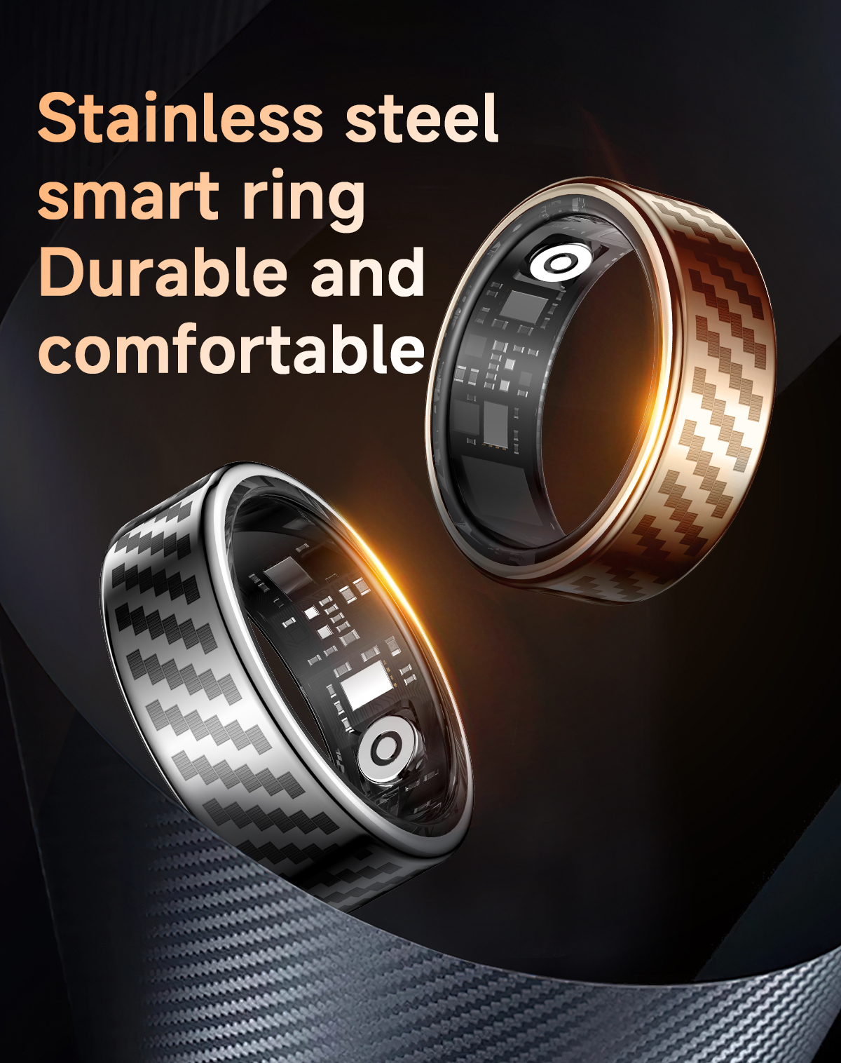 Smart Ring HR018 mit Gesundheitsmonitor 2