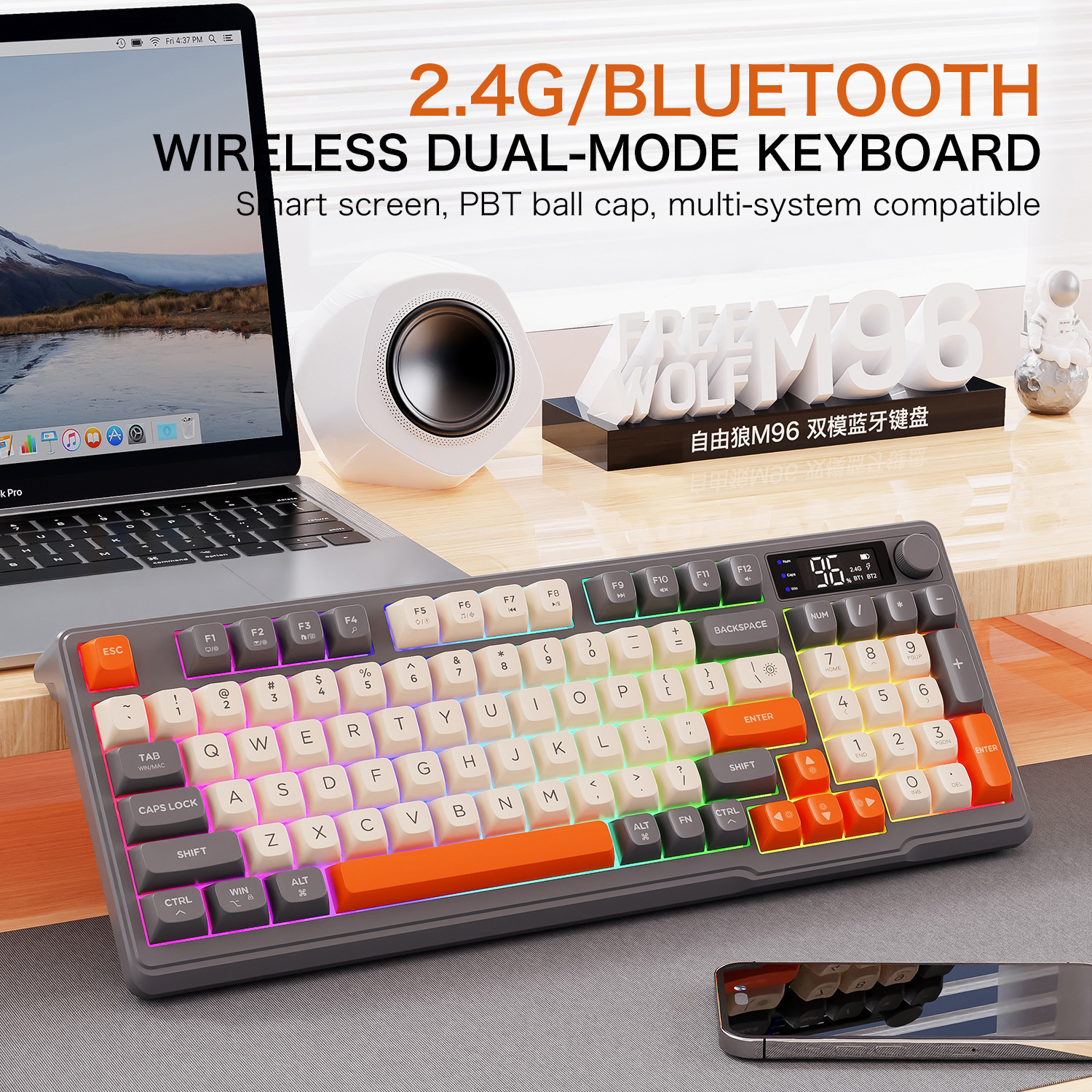 Kabellose mechanische Tastatur 3