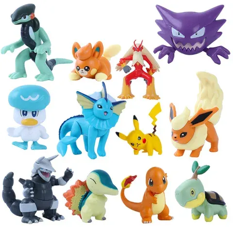 Anime-Actionfigur Drachen-Haustier 4-9cm Sammelfigur