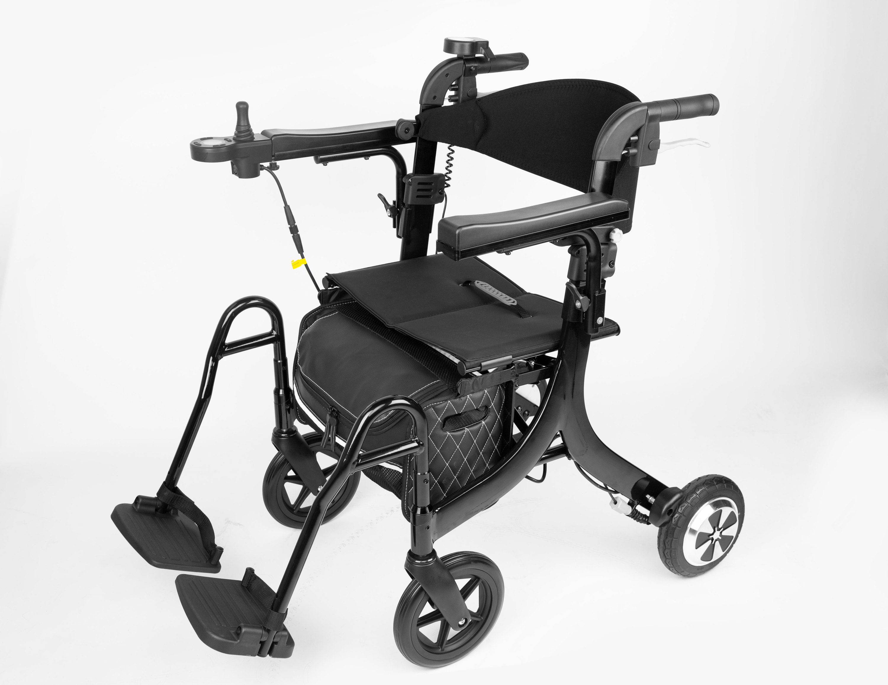 Elektrischer Rollator und Rollstuhl in einem 2