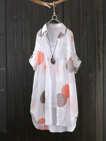 Plus-Size-Bluse