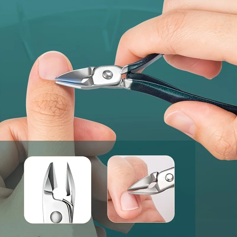 Edelstahl-Nagelpflege-Set mit Reiseetui 2