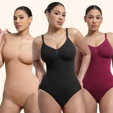 Nahtloser Shapewear Bodysuit Plus Size