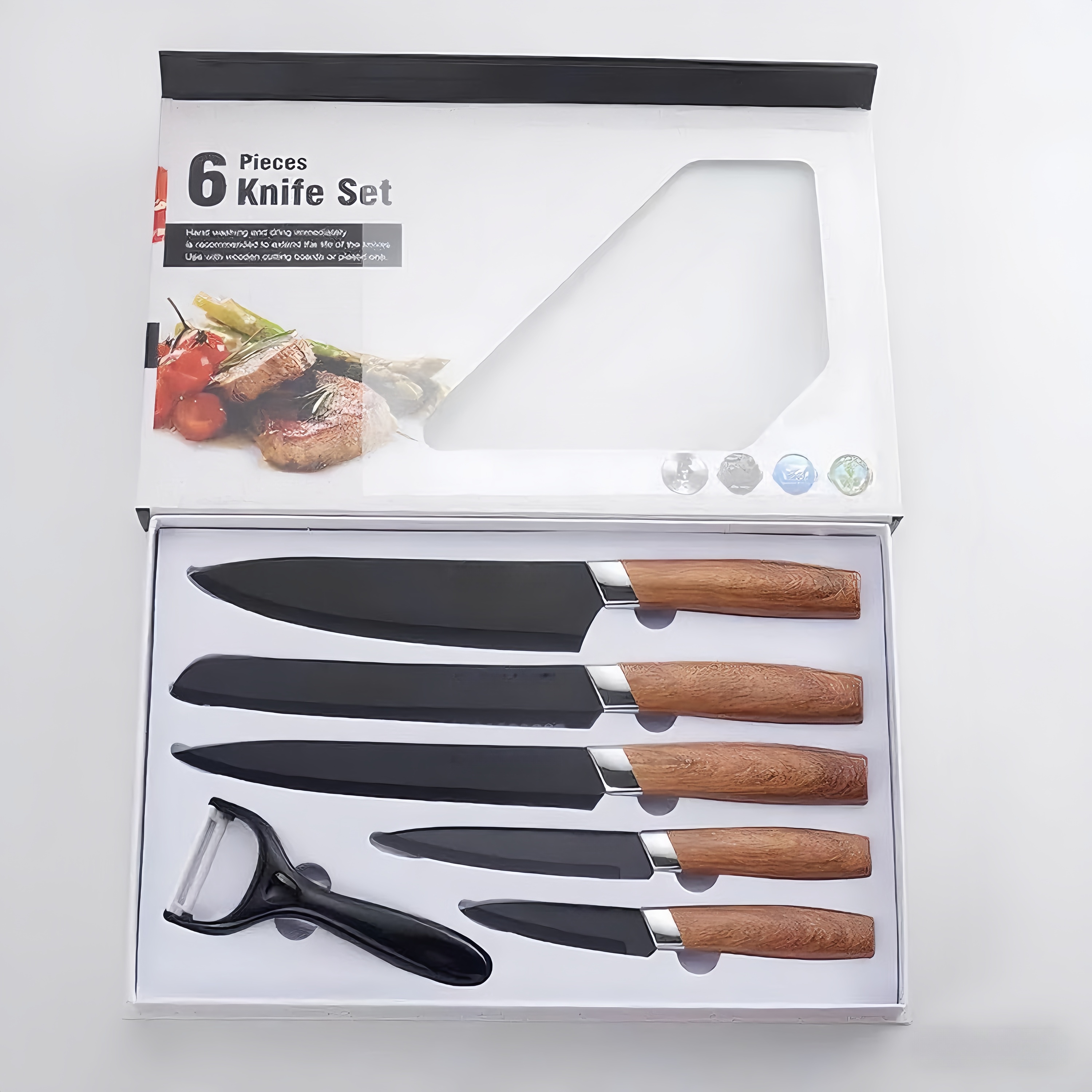7-teiliges Premium-Edelstahl-Messerset 3