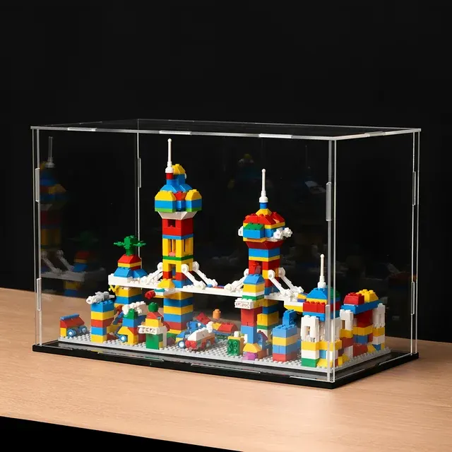 Staubdichte Acryl-Vitrine zum Selbstaufbau 3