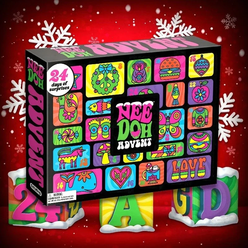 Squish-Fidget-Adventskalender mit 24 Überraschungen 3