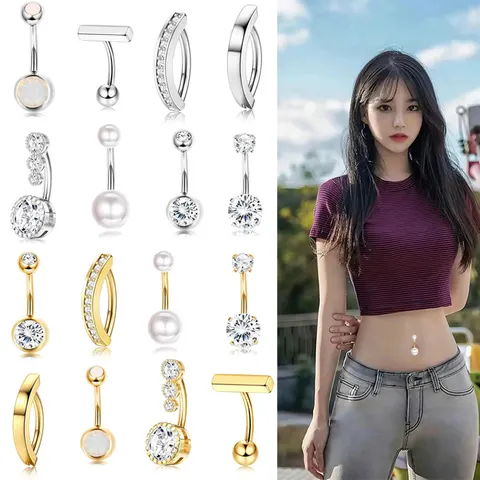 Bauchnabelpiercing-Set