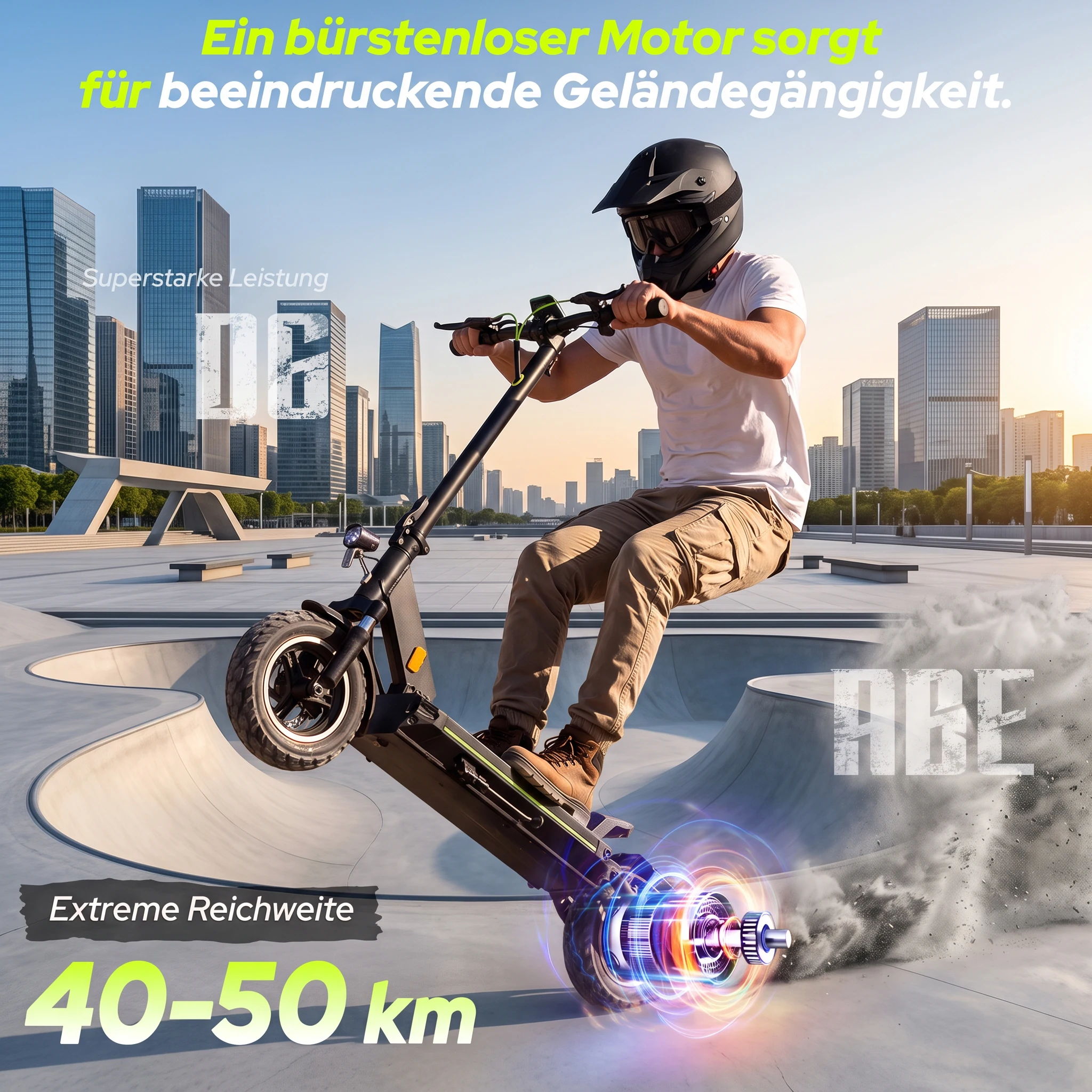 Faltbarer E-Scooter 2