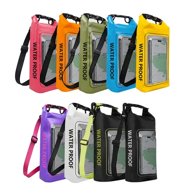 Wasserdichte PVC-Trockentasche 2L und 5L für Handy 4