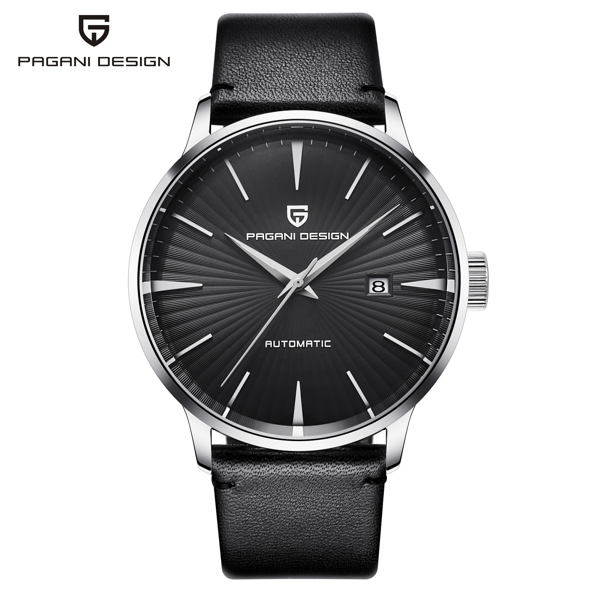 Automatische Edelstahl-Herrenuhr mit Mechanikwerk 4