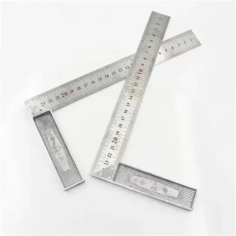 Winkelmesslineal aus Metall