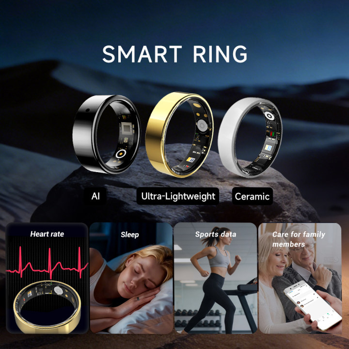 Smart Ring Fitness Tracker Blutdruck iOS 3