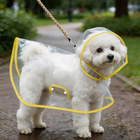 Hunde-Regenponcho