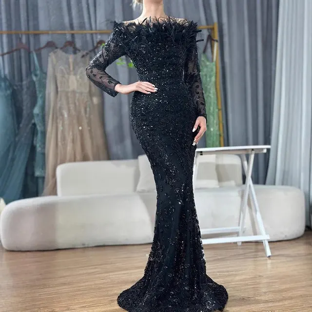 Fischschwanz-Abendkleid 3