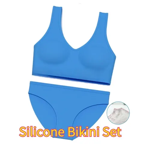 Silikon-Bikini-Set