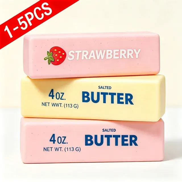 Squishy Butter-Riegel Quetschspielzeug, 3 Stile 2