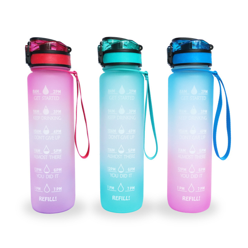 BPA-freie Tritan Sportflasche 1 Liter 4