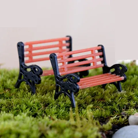Miniatur-Gartenbank